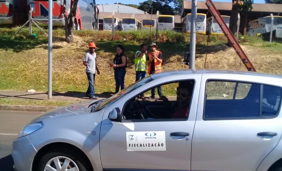 2018 05 13 Radar Londrina Radares em Londrina passam por aferição da equipe da Regional do Ipem naquela cidade