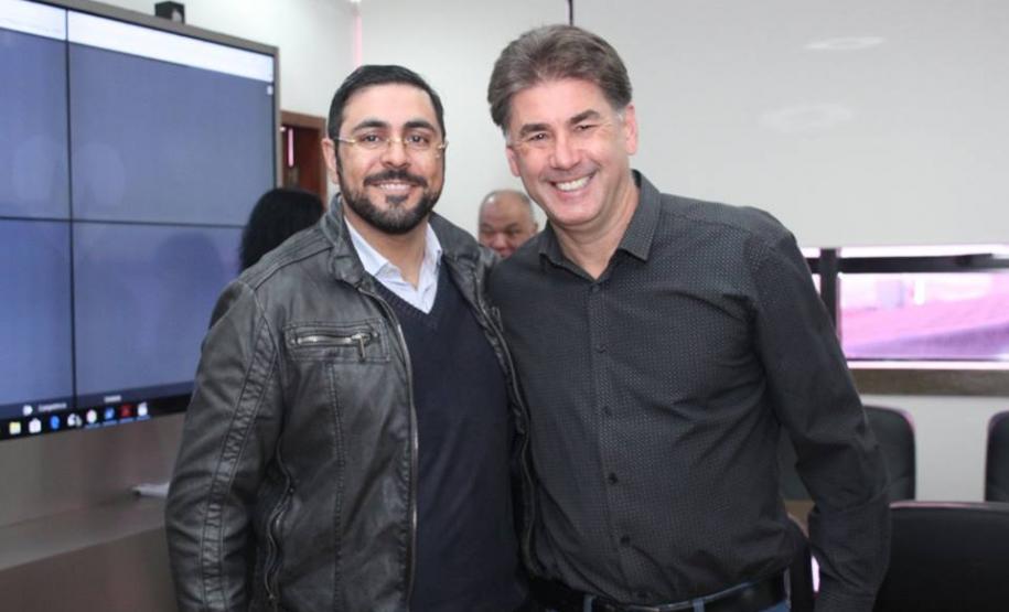 06 06 2018 Cascavel Ex-presidente do Ipem/PR, Leonaldo Paranhos, recebe Menção Honrosa