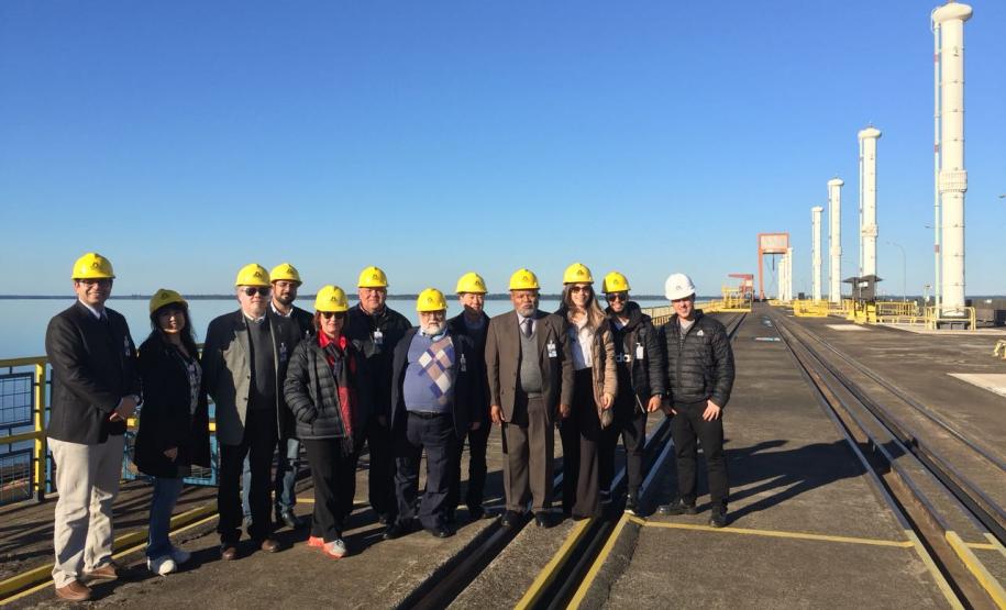 Reunião com INTN, em Foz, e visita à Itaipu Binacional