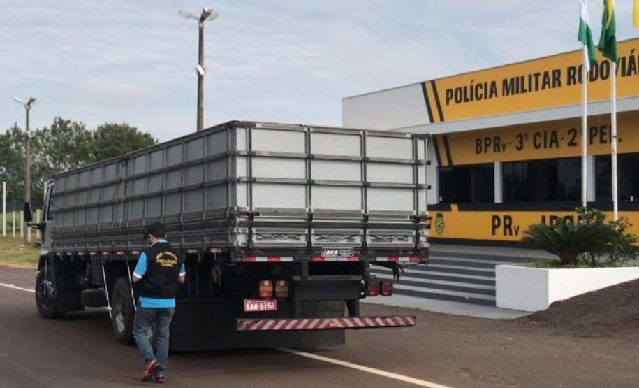 2018 06 29 Crono REMAR Fiscalização de cronotacógrafos em Iporã, no Posto da Polícia Rodoviária