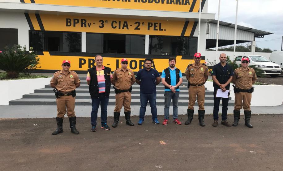 2018 06 29 Crono REMAR Fiscalização de cronotacógrafos em Iporã, no Posto da Polícia Rodoviária