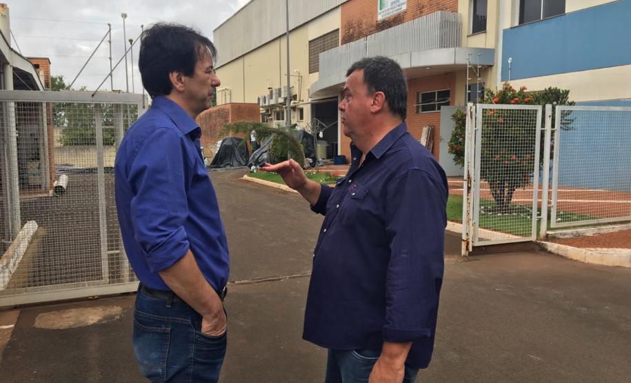 2018 10 10 Reg Londrina Presidente e diretor visitam obras da Regional de Londrina