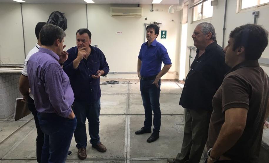 2018 10 10 Reg Londrina Presidente e diretor visitam obras da Regional de Londrina