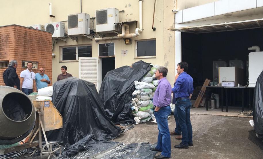 2018 10 10 Reg Londrina Presidente e diretor visitam obras da Regional de Londrina