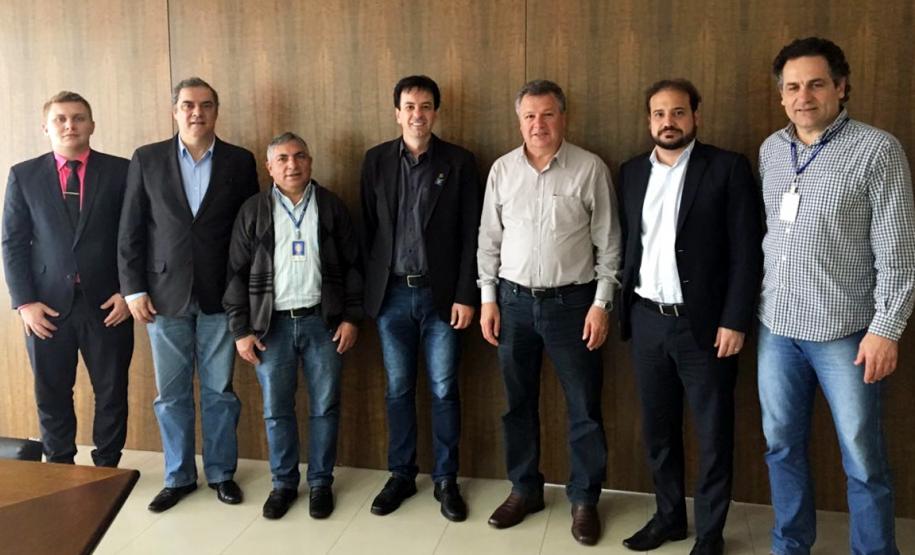 Reunião na Prefeitura de Guarapuava