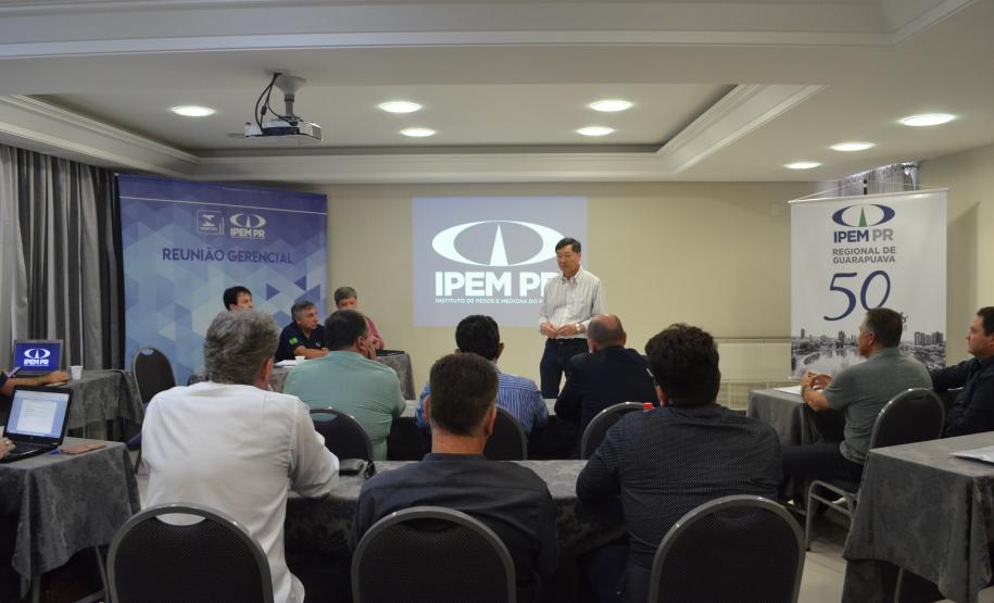 Reunião gerencial da Regional de Guarapuava