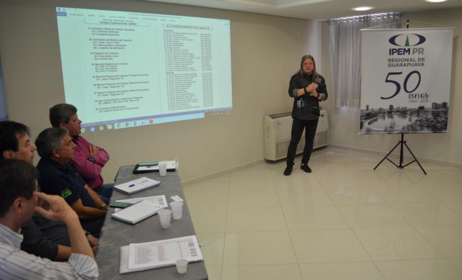Reunião gerencial da Regional de Guarapuava