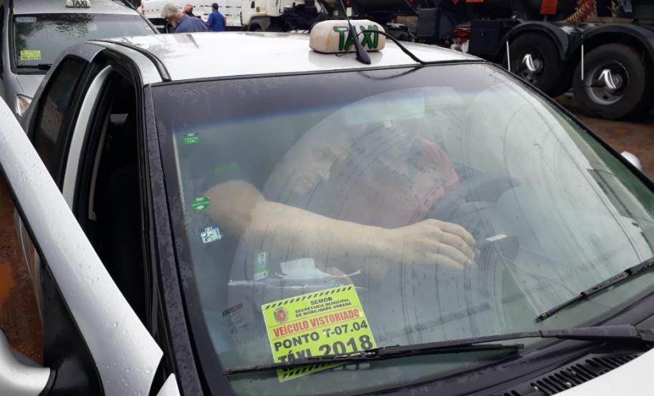 Taxímetros de Maringá e Sarandi são verificados pela REMAR