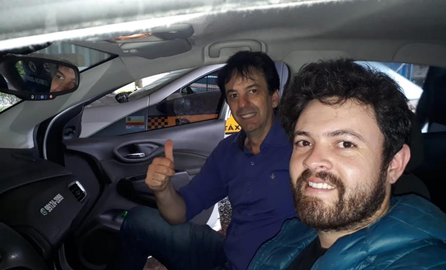 Taxímetros de Maringá e Sarandi são verificados pela REMAR