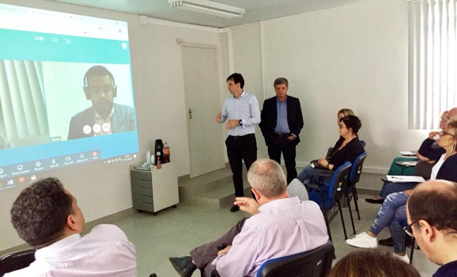 2018 11 28 Linkcom Reunião para apresentação projeto de modernização na tramitação de documentos do IPEM PR