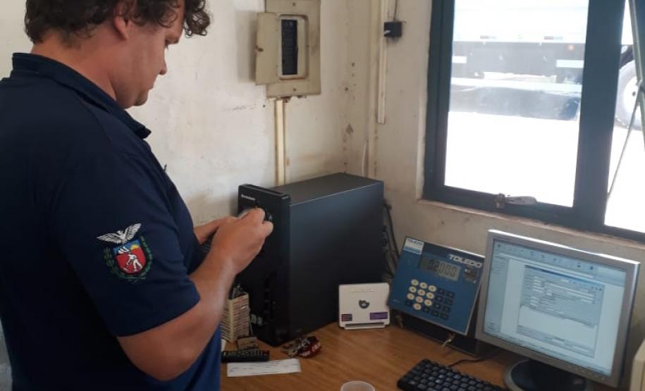 REMAR fiscaliza balanças rodoviárias