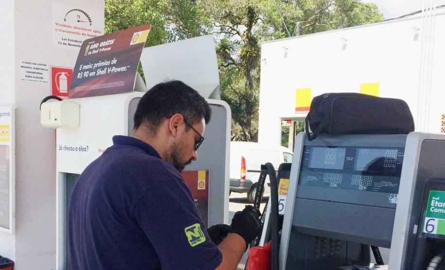 Verificação em bombas de combustíveis