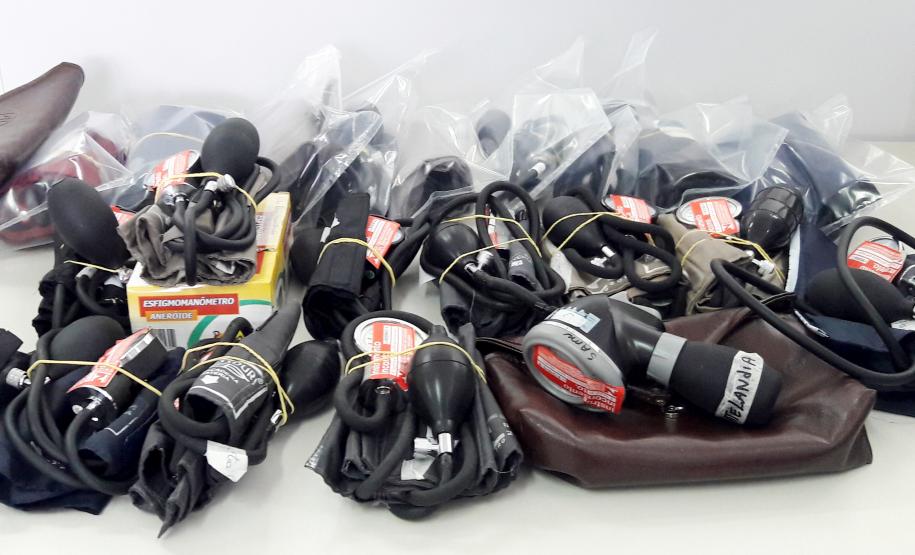 Esfigmomanômetros verificados na Regional de Cascavel