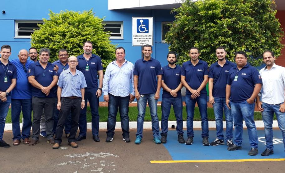 Treinamento dos técnicos em Londrina e Maringá, nas Regionais do IPEM-PR