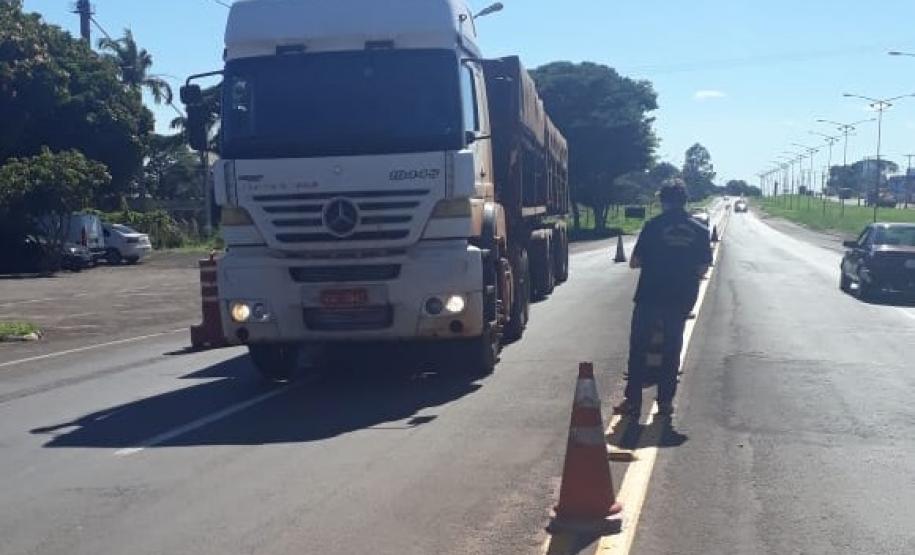 Fiscalização de cronotacógrafos em Maringá