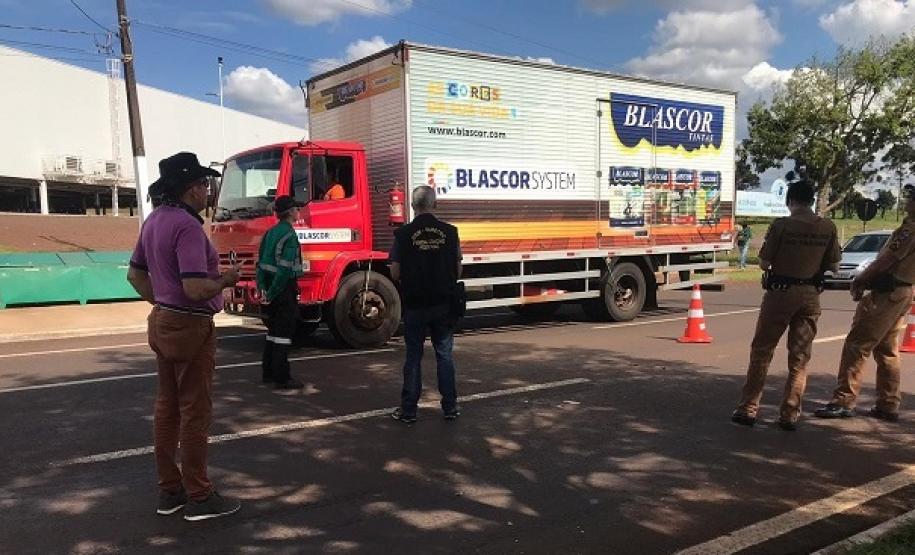 2019 04 29 RECAS Crono RECAS fiscaliza cronotacógrafos em perímetro urbano