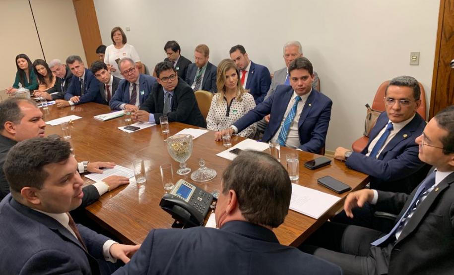 Reunião em Brasília com deputados e representantes dos IPEMs