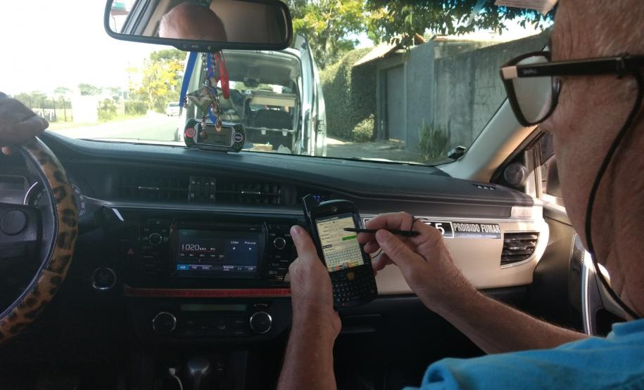 Verificação de taxímetros em Curitiba