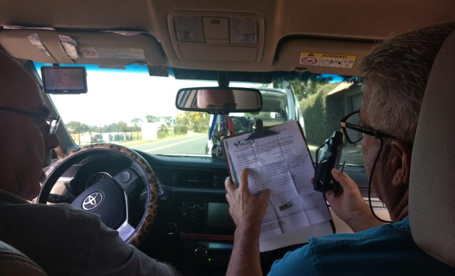 Verificação de taxímetros em Curitiba