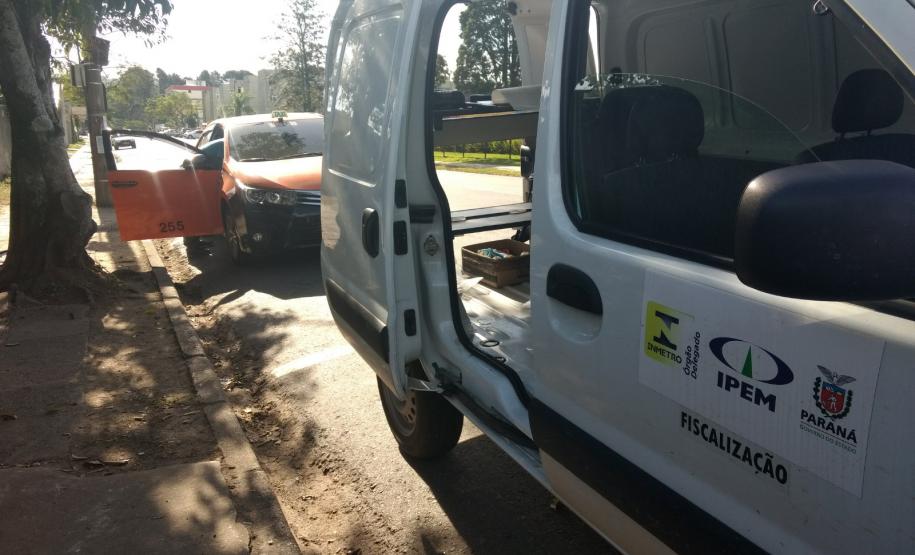 Verificação de taxímetros em Curitiba