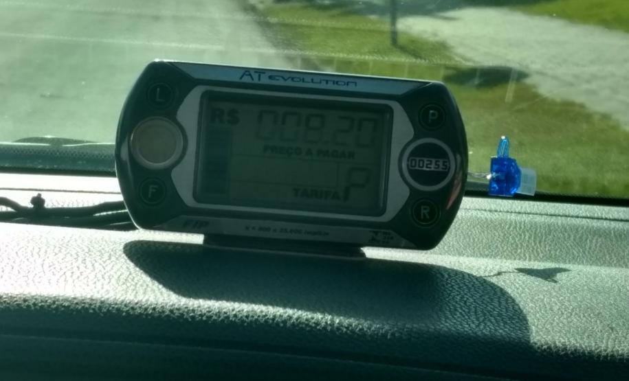 Verificação de taxímetros em Curitiba