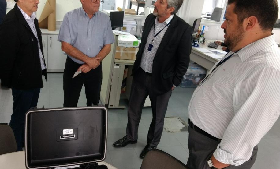 2019 07 31 Doação Aparelho Sindicel doa parelho para fiscalização de fios e cabos elétricos