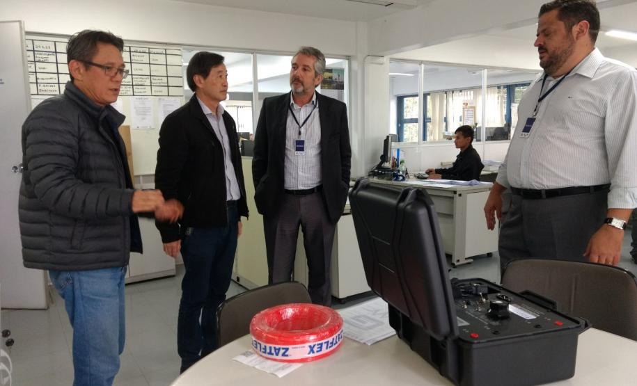 2019 07 31 Doação Aparelho Sindicel doa parelho para fiscalização de fios e cabos elétricos