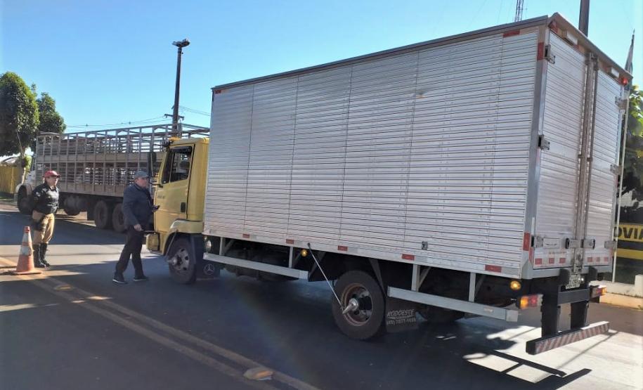 Fiscalização de cronotacógrafos no Oeste do Paraná