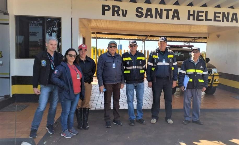 Fiscalização de cronotacógrafos no Oeste do Paraná