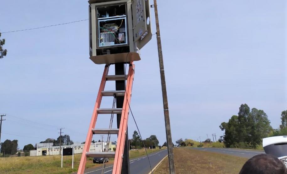 Verificação inicial de medidores de velocidade na BR-153