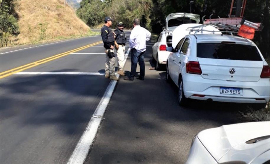 Verificação inicial de medidores de velocidade na BR-153