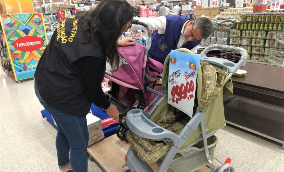 Fiscalização de produtos infantis