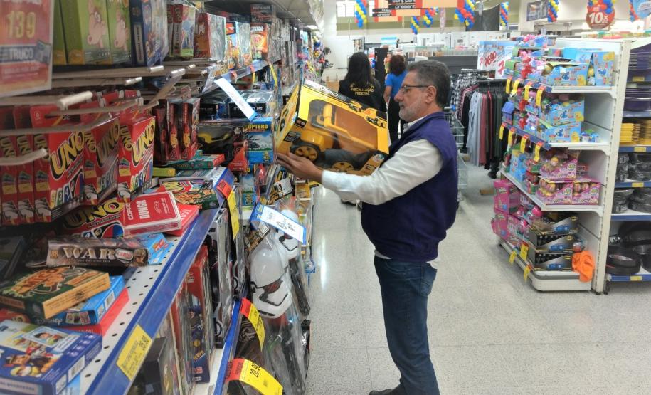 Fiscalização de produtos infantis