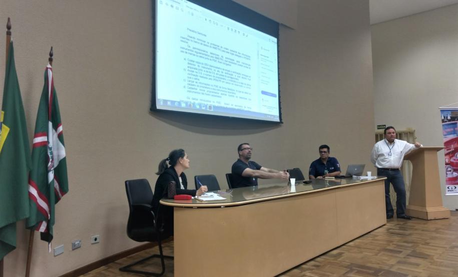 2019 11 19 Reunião GEATE Reunião do IPEM-PR com permissionárias de balança de grande porte