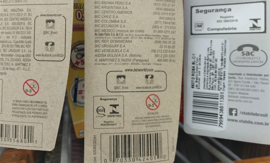 2020 01 14 Material escolar 25 itens da lista de material escolar devem ter o selo do INMETRO