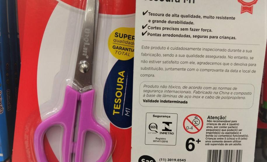 2020 01 14 Material escolar 25 itens da lista de material escolar devem ter o selo do INMETRO