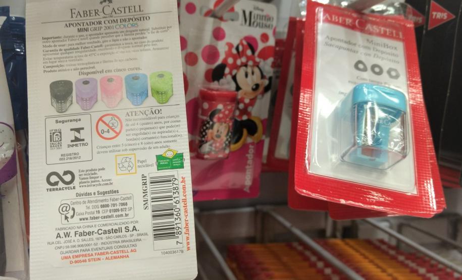 2020 01 14 Material escolar 25 itens da lista de material escolar devem ter o selo do INMETRO