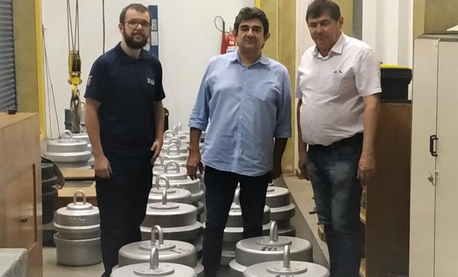Presidente do IPEM-MT visita Regionais de Maringá e Cascavel