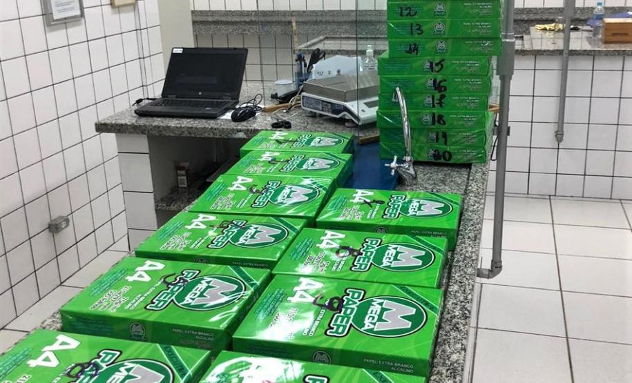 Papel sulfite passa por testes na Regional de Cascavel