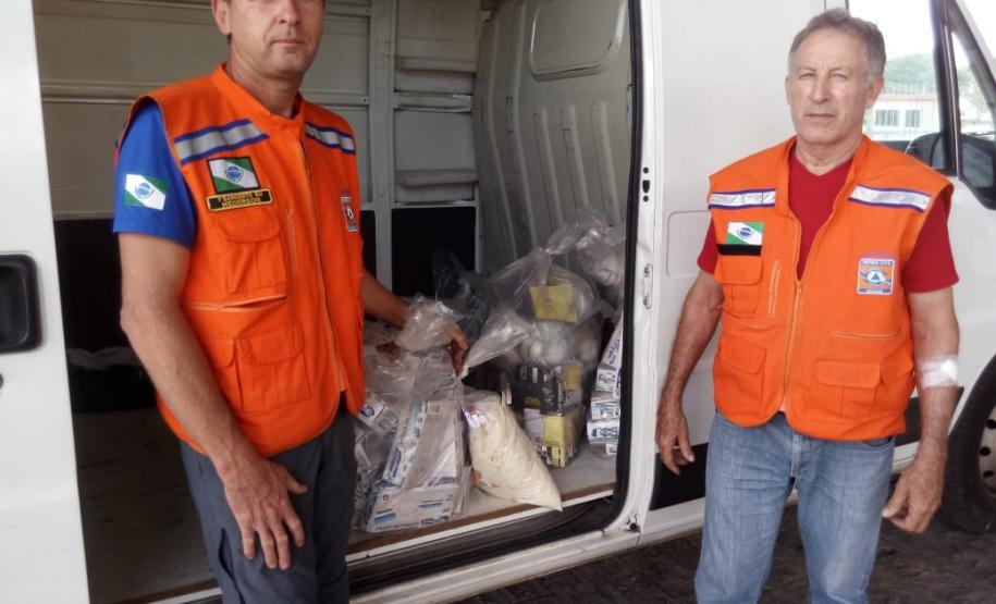 Luvas e máscaras são doadas pelo IPEM-PR à Defesa Civil