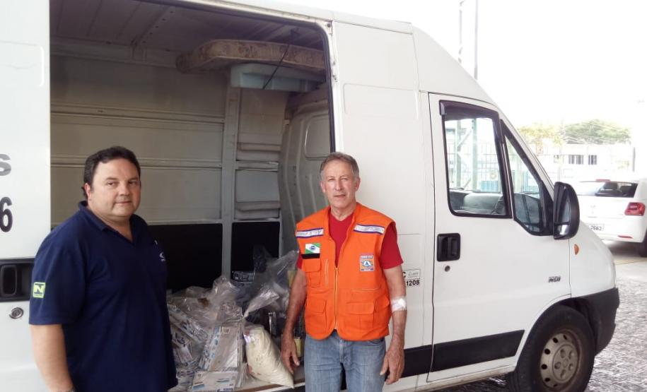 Luvas e máscaras são doadas pelo IPEM-PR à Defesa Civil