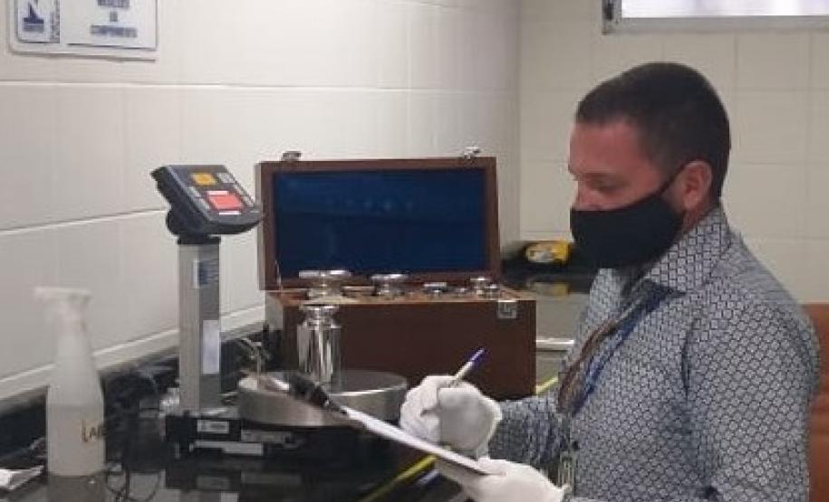 2020 06 10 Balança SC Técnico da Paraná Metrologia em SC