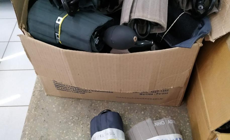 Esfigmomanômetros verificados na Regional de Maringá