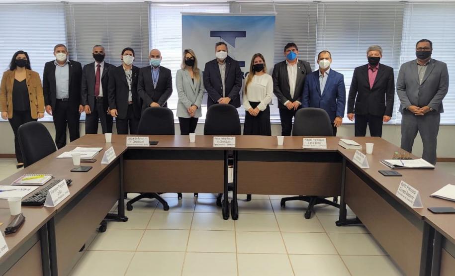 2020 10 22 Rogerio Inmetro Reunião em Brasília com a presença do presidente do IPEM-PR e presidente do Inmetro