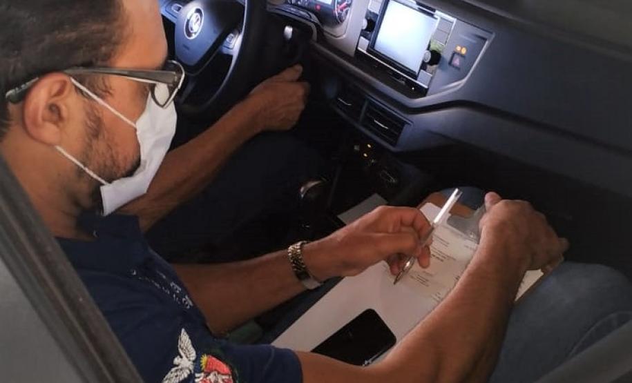 2020 11 30 Taxímetros Maringá IPEM-PR, Regional de Maringá, verifica taxímetros de Paiçandu, Maringá e Sarandi