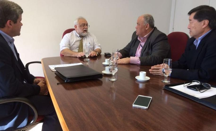 Diretoria executiva no Inmetro Rogério Moletta, Carlos Azevedo, Oliveira Filho, shiniti Honda