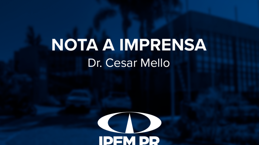 Imagem de nota a imprensa